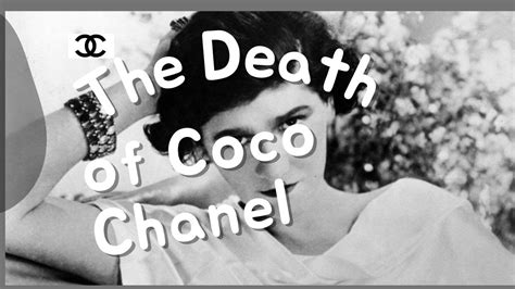 chanel cause of death|coco Chanel worth death.